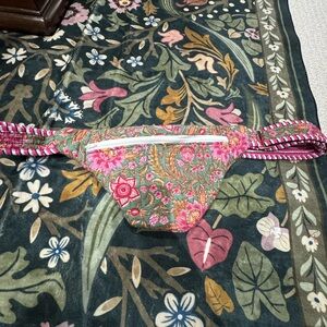 Floral Embroidered Waist Bag